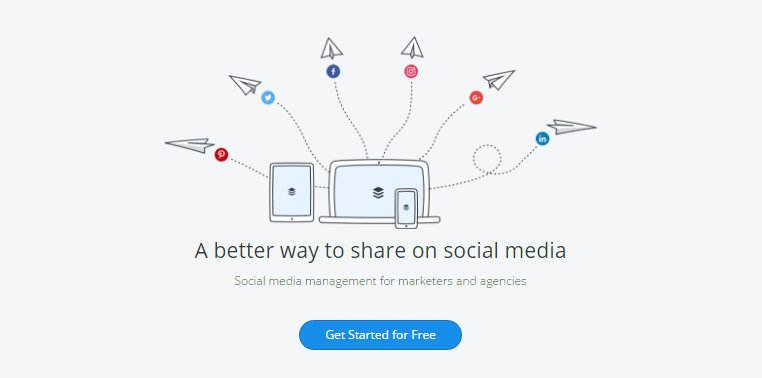 Buffer社群管理工具 同步發文排程ig Fb Google Twitter Techmarks劃重點