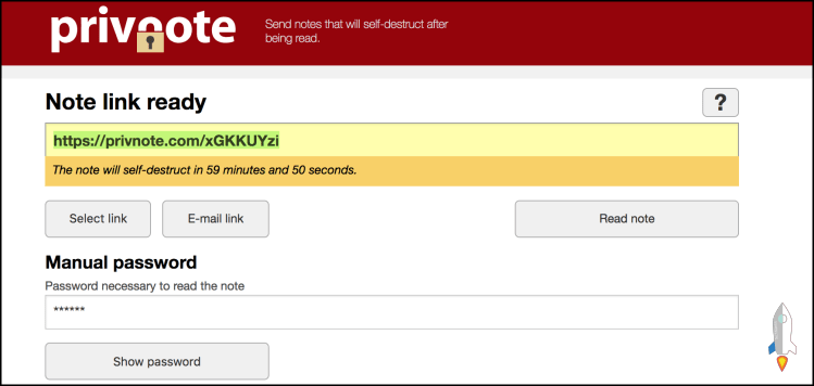 privnote文件加密