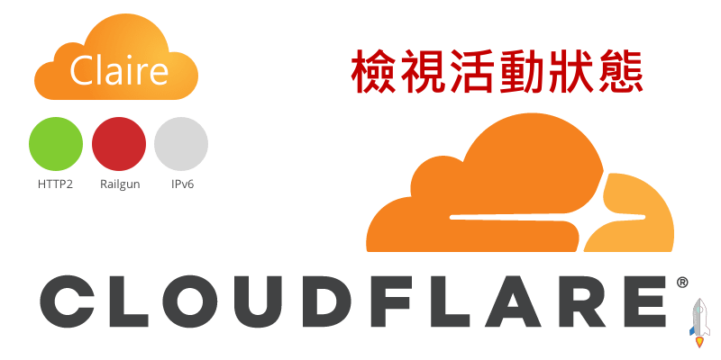 Claire檢視Cloudflare活動狀態