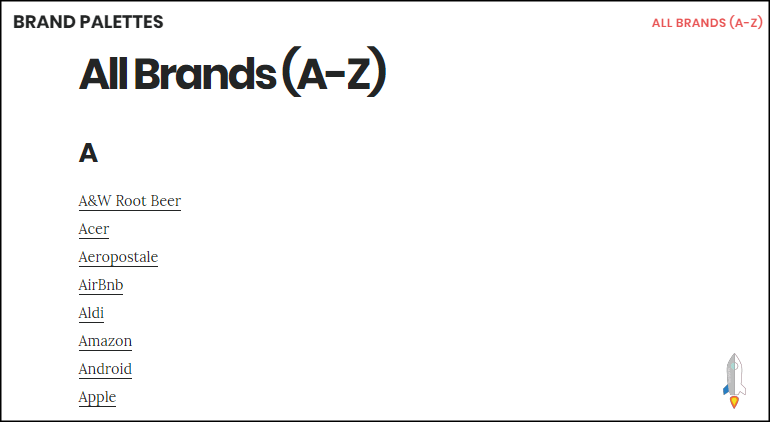 brandpalettes知名品牌配色2