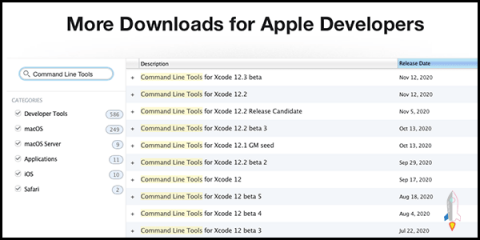 安裝 Homebrew 時，沒反應一直卡在 Downloading Command Line Tools for Xcode。