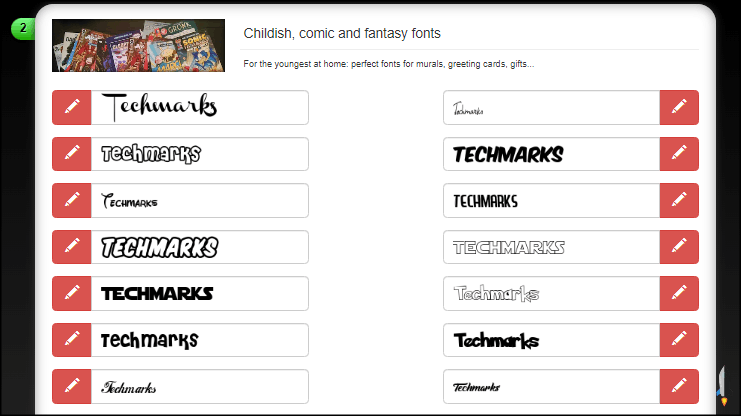 Font-Generator-免費線上英文字體產生器2