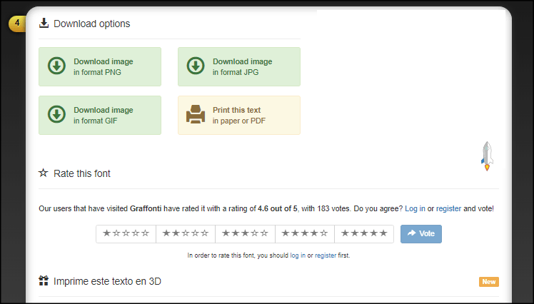 Font-Generator-免費線上英文字體產生器4