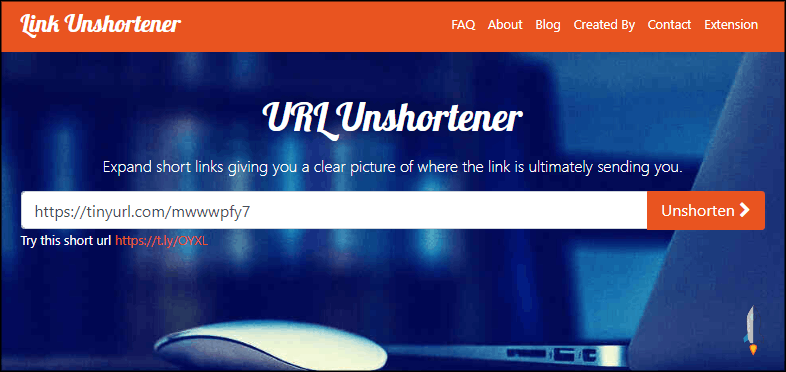 Link-Unshortener縮網址還原器1