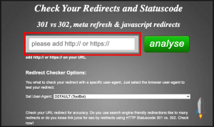Redirect Checker線上網址重新導向檢查器1